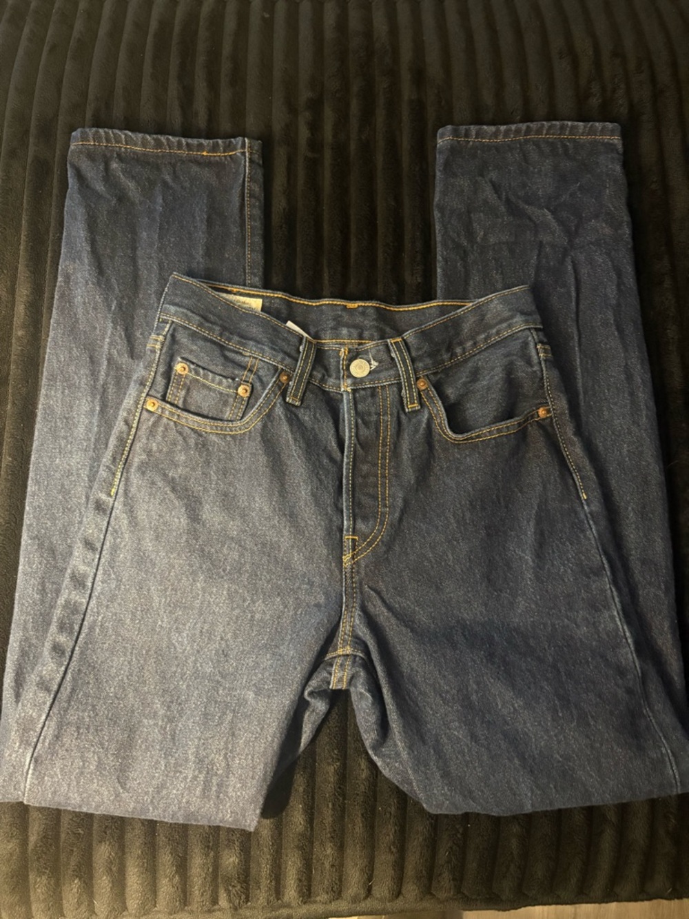 Levi's Men's Blue Straight-Leg Jeans